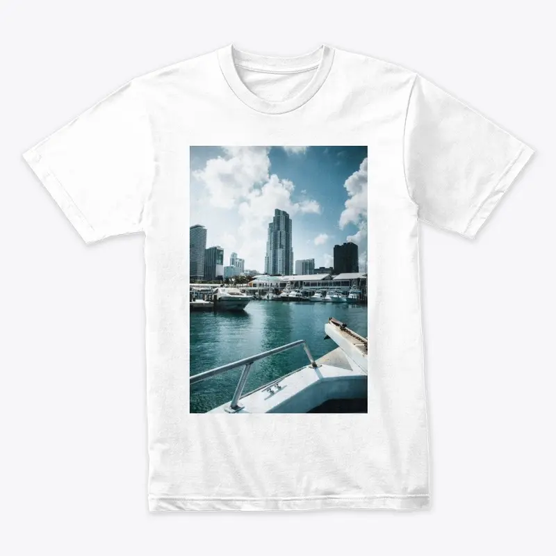 Ocean City Tee - White 